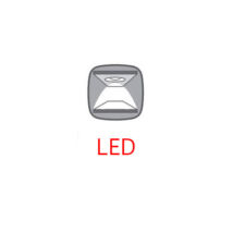 LED-világítás Holten 2 ajtós vitrinhez