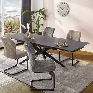 Kép 1/9 - Campus 240 cm-re kihúzható kerámiafelületes étkezőasztal