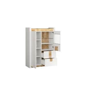 Kép 3/4 - Alameda vitrin 2 ajtós (1 vitrines) 2 fiókos