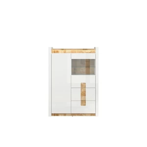 Kép 1/4 - Alameda vitrin 2 ajtós (1 vitrines) 2 fiókos