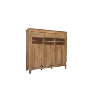 Kép 2/5 - Bergen tálaló vitrin 3 ajtós