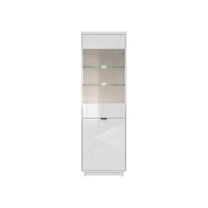 Kép 3/4 - Forn vitrin 2 ajtós (1 vitrines) fehér