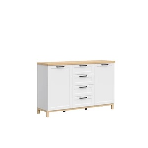 Kép 2/5 - Haga komód 2 ajtós 4 fiókos