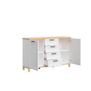 Kép 3/5 - Haga komód 2 ajtós 4 fiókos