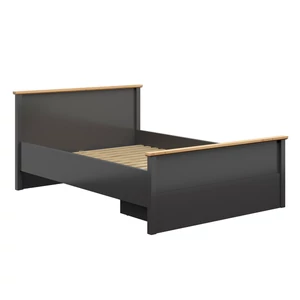 Kép 1/2 - Hesen grafit ágykeret 140 cm