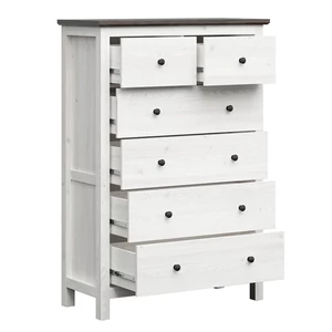 Kép 2/3 - Hesen világos komód 6 fiókos