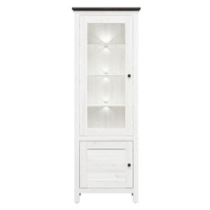 Kép 2/3 - Hesen világos vitrin 2 ajtós (1 vitrines)