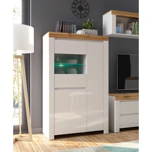 Kép 7/7 - Holten vitrin 2 ajtós (1 vitrines)