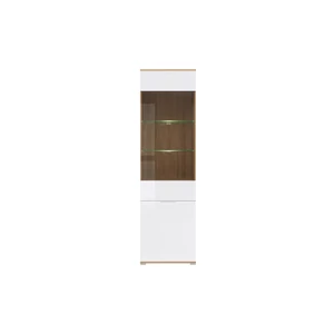 Kép 1/4 - Zele vitrin 2 ajtós (1 vitrines) 56 cm