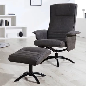 Kép 1/9 - Carla relax forgófotel lábtartóval