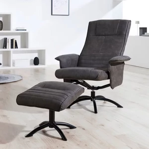 Kép 2/9 - Carla relax forgófotel lábtartóval