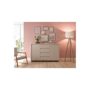 Kép 2/4 - Kaspian komód 2 ajtós 4 fiókos