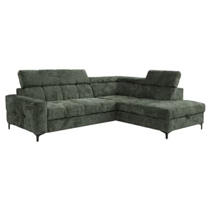 Kép 4/10 - Leno ottomános sarokgarnitúra, ágyazható, ágyneműtartós jobbos