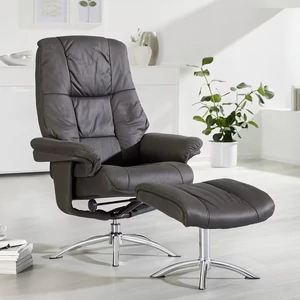 Kép 1/7 - Lucie relax forgófotel lábtartóval