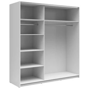 Kép 3/4 - Tetrix tolóajtós gardróbszekrény 183 cm kéttükrös