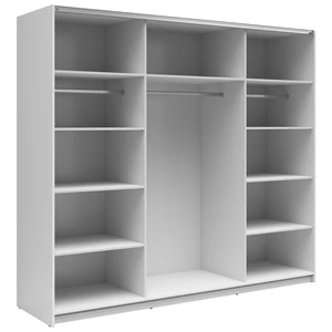 Kép 3/4 - Tetrix tolóajtós gardróbszekrény 220 cm egytükrös