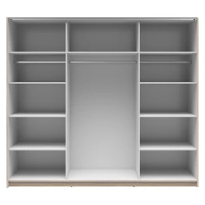 Kép 3/4 - Tetrix tolóajtós gardróbszekrény 220 cm - bemutatódarab