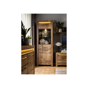 Kép 5/5 - Torin vitrin 2 ajtós (1 vitrines)