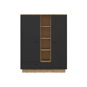 Kép 3/3 - Zenda könyvespolc 2 ajtós 1 fiókos