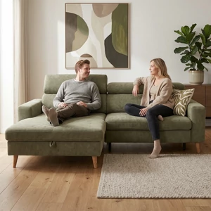 Kép 3/10 - ADA 7557 lábtartós sarokgarnitúra