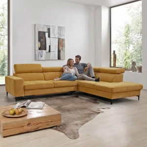 Kép 1/7 - ADA 7557 sarokgarnitúra ottománnal