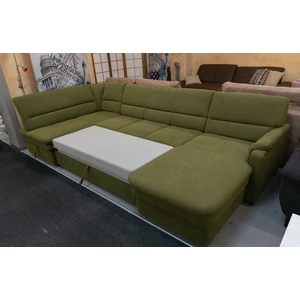 Kép 7/9 - Prum U-alakú ülőgarnitúra, ágyazható, ágyneműtartós