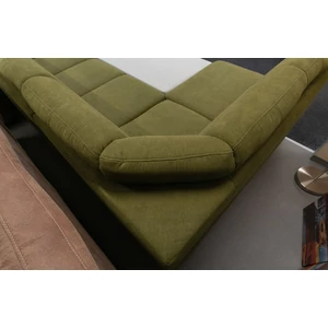 Kép 9/9 - Prum U-alakú ülőgarnitúra, ágyazható, ágyneműtartós