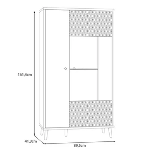 Kép 7/9 - Aksana nappali összeállítás LED -világítással