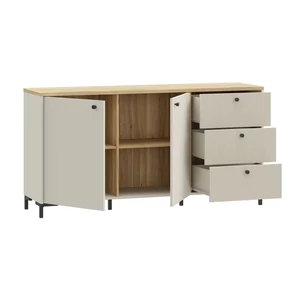 Kép 3/4 - Bixbite komód 2 ajtós 3 fiókos