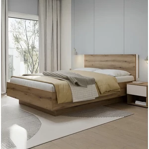 Kép 2/12 - Collet Franciaágykeret ágyneműtartóval és 2 éjjeliszekrénnyel