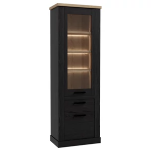Kép 5/7 - Duro magas vitrin LED-világítással