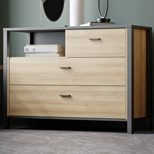 Kép 1/3 - High Rock komód 3 fiókos