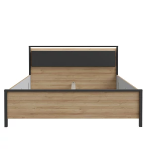 Kép 2/4 - High Rock ágykeret 160x200 cm LED-világítással