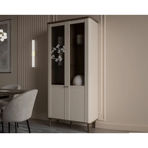 Kép 1/8 - Lacetti vitrin 2 ajtós LED-világítással
