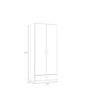 Kép 7/15 - Trawen gardróbszekrény