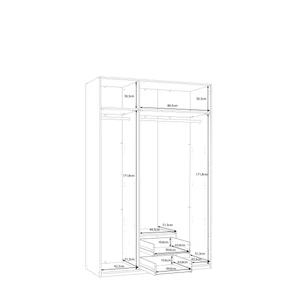 Kép 8/15 - Trawen gardróbszekrény 2