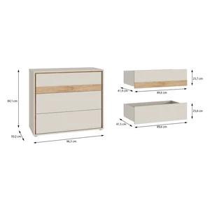 Kép 3/5 - Wexlin komód