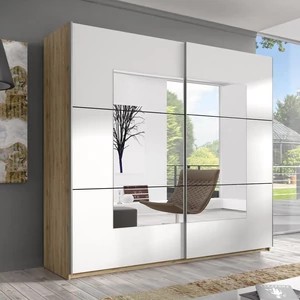 Kép 1/3 - Beta tolóajtós gardróbszekrény 200 cm széles 22AE1657