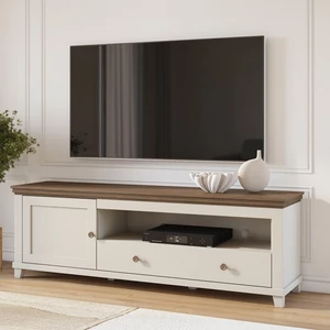 Kép 1/4 - Evora TV-szekrény 2 ajtós, 4 fiókos