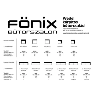 Kép 3/7 - Wedel U-alakú ülőgarnitúra