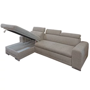 Kép 3/4 - Alicante kárpitos lábtartós sarokgarnitúra jobbos