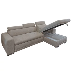 Kép 3/4 - Alicante kárpitos lábtartós sarokgarnitúra balos