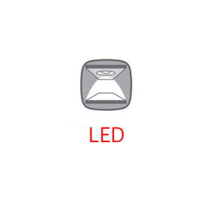 Kép 1/5 - LED-világítás Bota 2482FG27 2 ajtós, 4 fiókos, polcos komódhoz