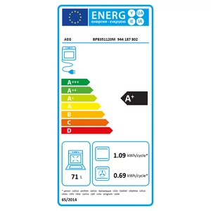Kép 8/8 - AEG BPB351120M beépíthető sütő