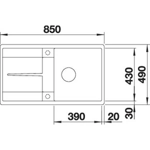 Kép 4/5 - Blanco Metra 5S mosogatótálca