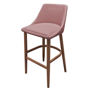 Kép 3/7 - Alberta bárszék fa lábbal