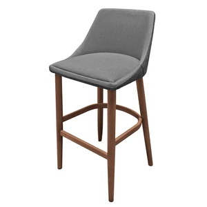 Kép 4/7 - Alberta bárszék fa lábbal