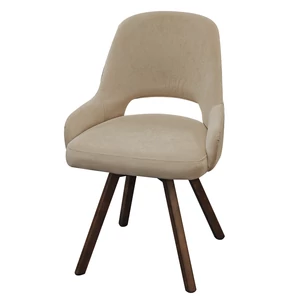 Kép 1/3 - Clark forgó étkezőszék fa lábbal