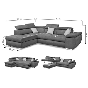 Kép 2/7 - Milano sarokgarnitúra