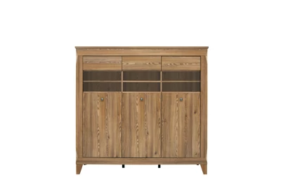 Bergen tálaló vitrin 3 ajtós